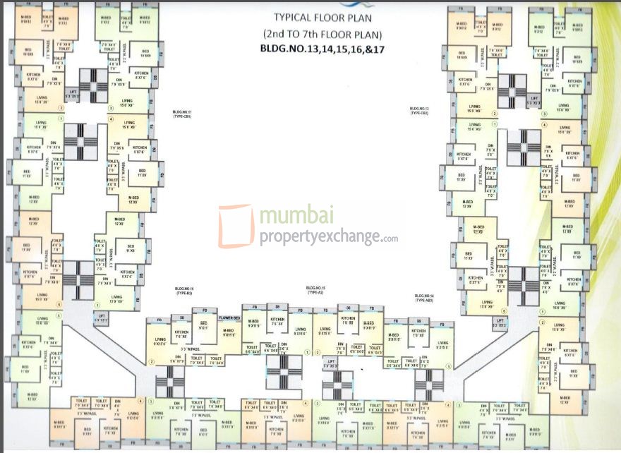 6096 Oth Floor Plan 1  - Agarwal Lifestyle, Virar