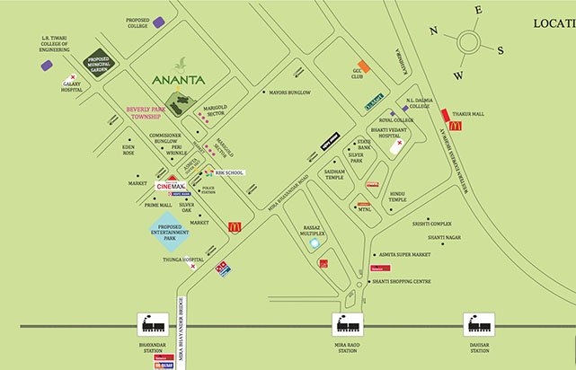 6127 Oth Location Map - Ananta, Nepeansea Road