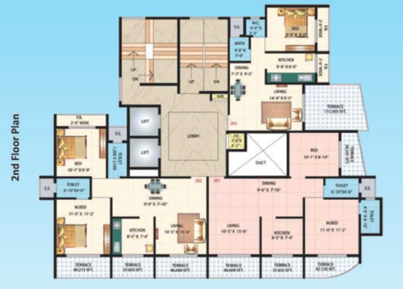 2 BHK Dolphin Pride, Kharghar — for Sale