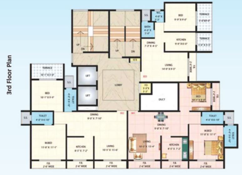 2 BHK Dolphin Pride, Kharghar — for Sale