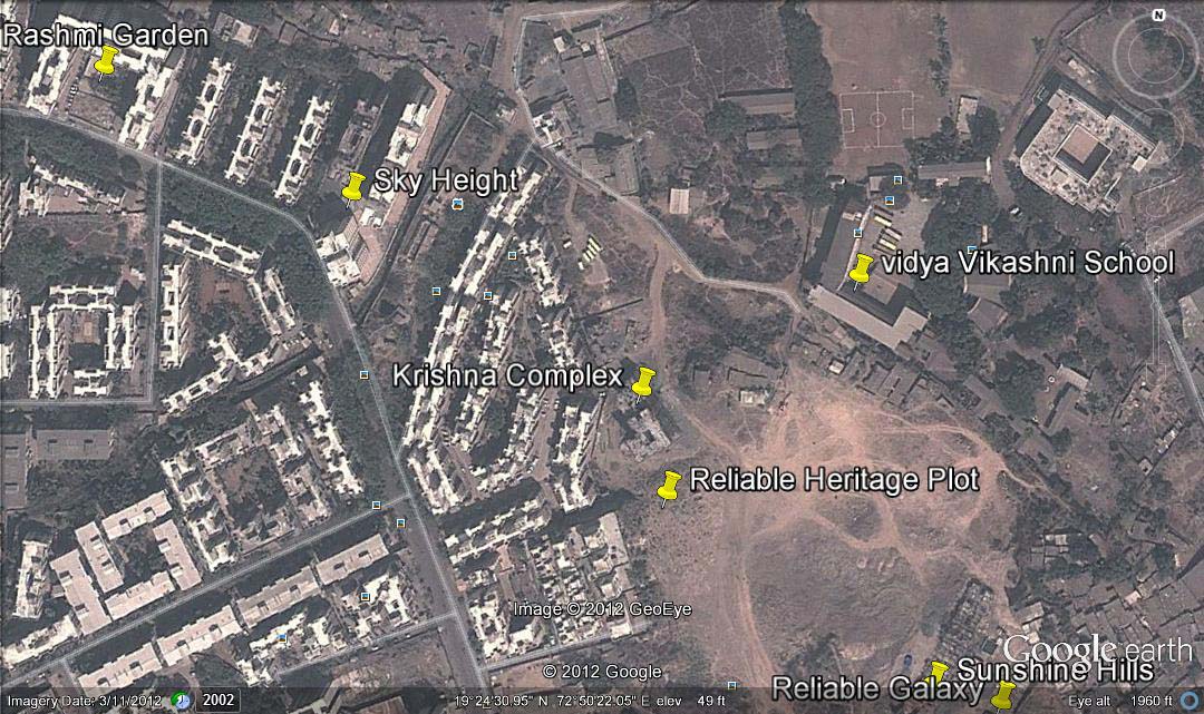 6250 Oth Google Earth - Krishna Complex, Vashi