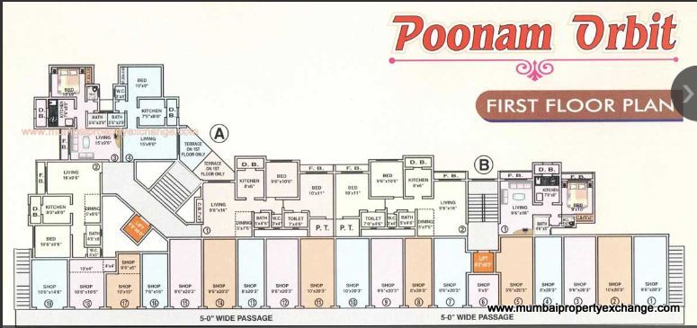 1 BHK Poonam Orbit, Mira Road — for Sale