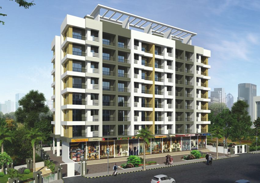 1 BHK Cosmos Orchid Blossom, Thane West — for Sale — photo 1