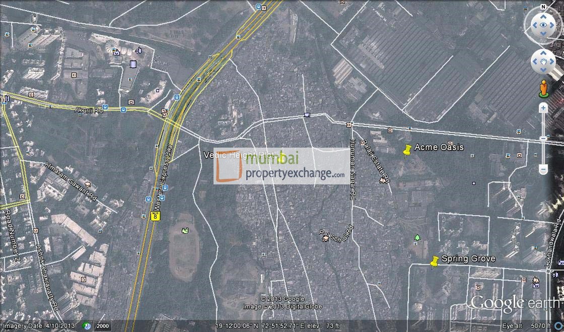 6368 Oth Google Earth - Vedic Heights, Kandivali East