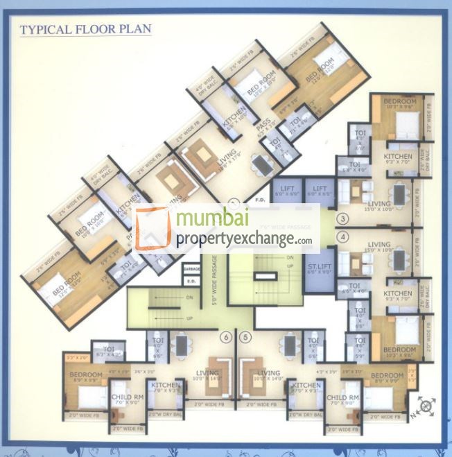 6434 Oth Floor Plan 2  - Signature I, Dahisar East