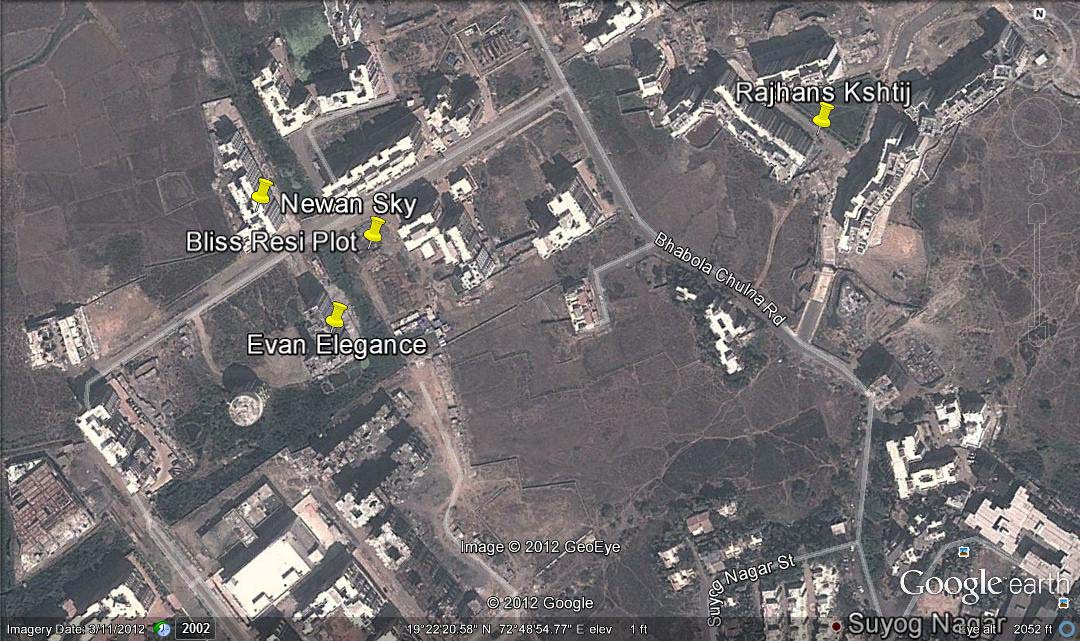 6475 Oth Google Earth - Bliss Tower, Vasai