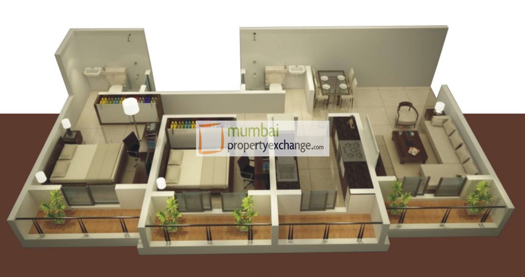 6503 Oth Floor Plan - Kalash, Bandra