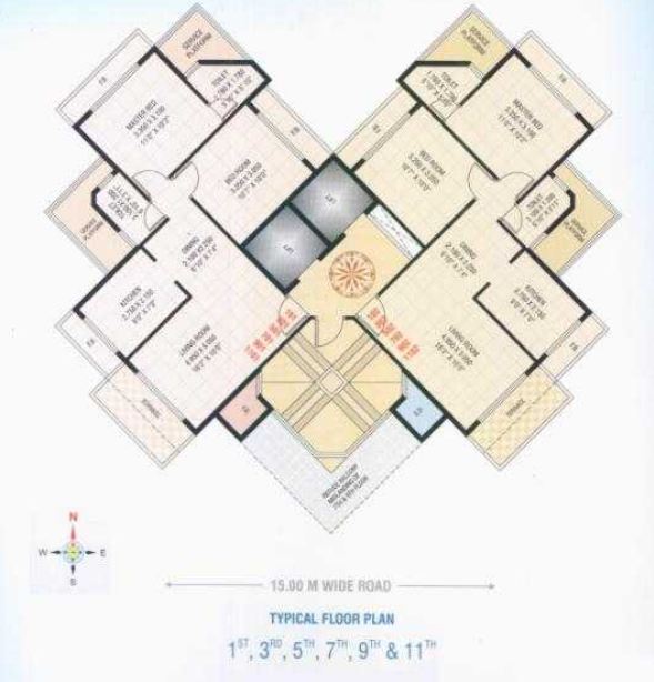 6526 Oth Floor Plan - Shanti Enclave, Mira Road