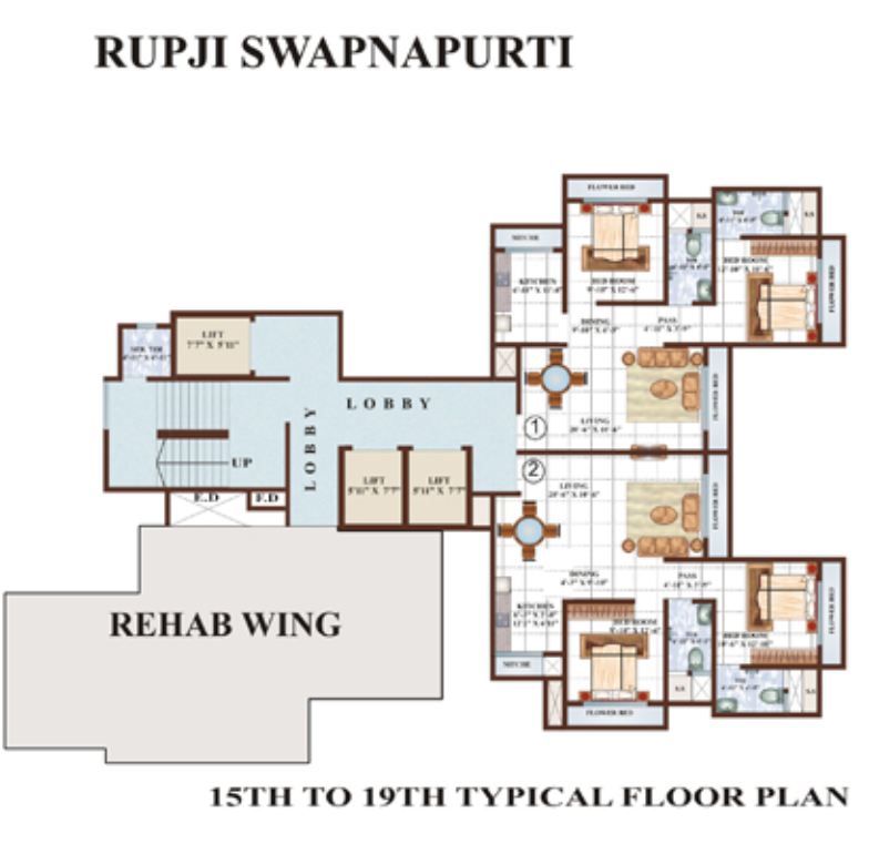 6539 Oth Floor Plan - Rupji Swapnapurti, Matunga