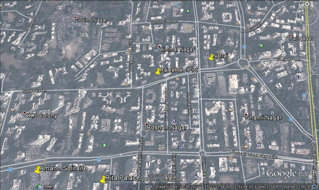2 BHK Rageshree, Borivali West — for Sale