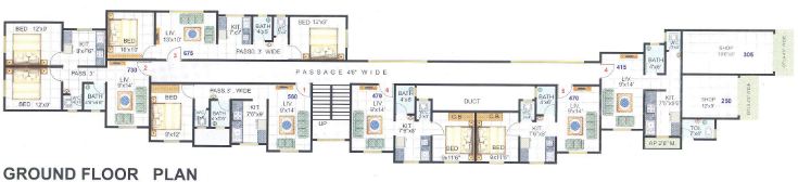 3 BHK Rai Residency, Kalyan — for Sale