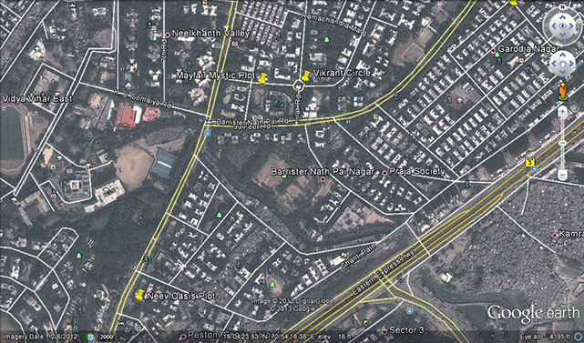 6648 Oth Google Earth - Mayfair Mystic, Ghatkopar East