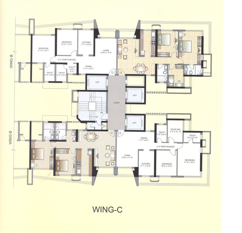 665 Oth Wing C - Kalpataru Gardens, Kandivali East