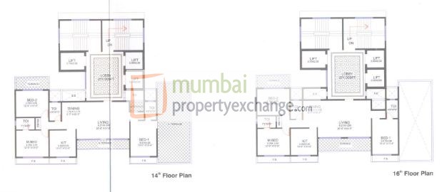 3 BHK Vishwa Hans, Kharghar — for Sale
