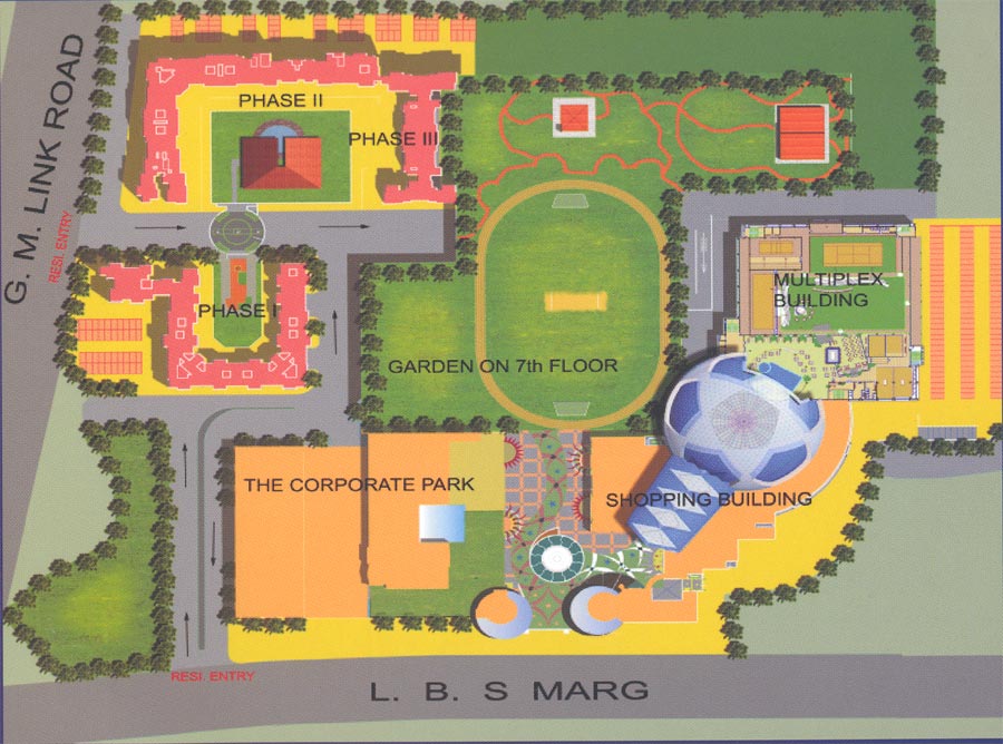 671 Oth Lay Out - The Blue Diamond, Mulund West