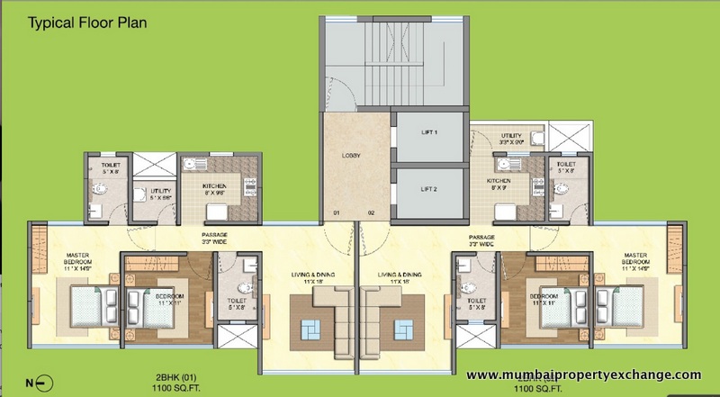 2 BHK Runwal Olive, Mulund West — for Rent — photo 4