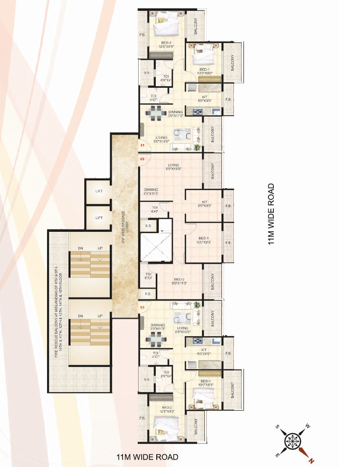 2 BHK Runwal Bliss, Taloja — for Rent