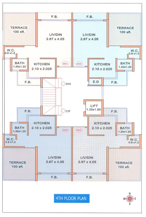 6835 Oth Floor Plan - Aditya, Santacruz East