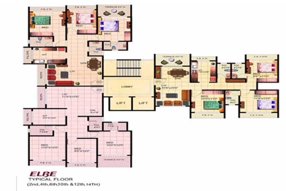 6883 Oth Floor Plan - Riverdale, Kalyan
