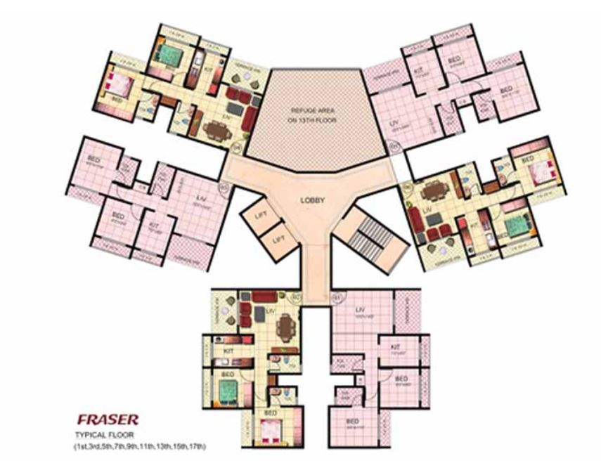 6883 Oth Floor Plan 2  - Riverdale, Kalyan