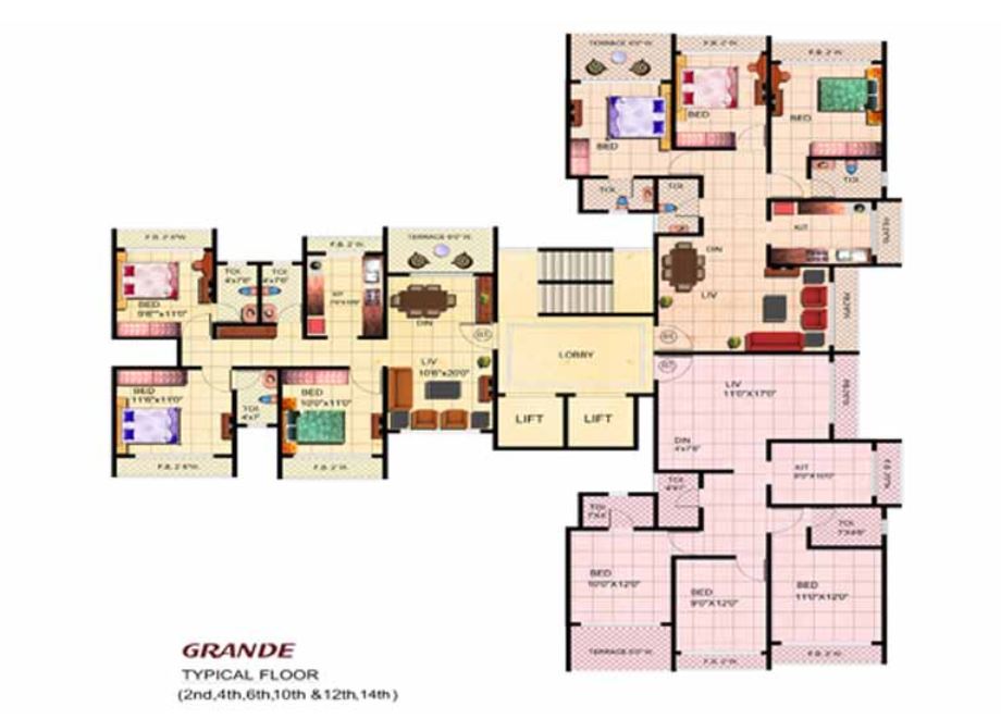 6883 Oth Floor Plan 7  - Riverdale, Kalyan