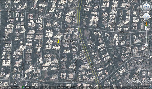 6899 Oth Google Earth - I Zaara, Khar West