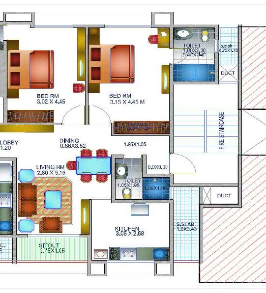 Office Swastik House, Kandivali West — for Rent