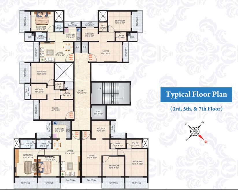 2 BHK Suyash Apartment, Ulwe — for Sale