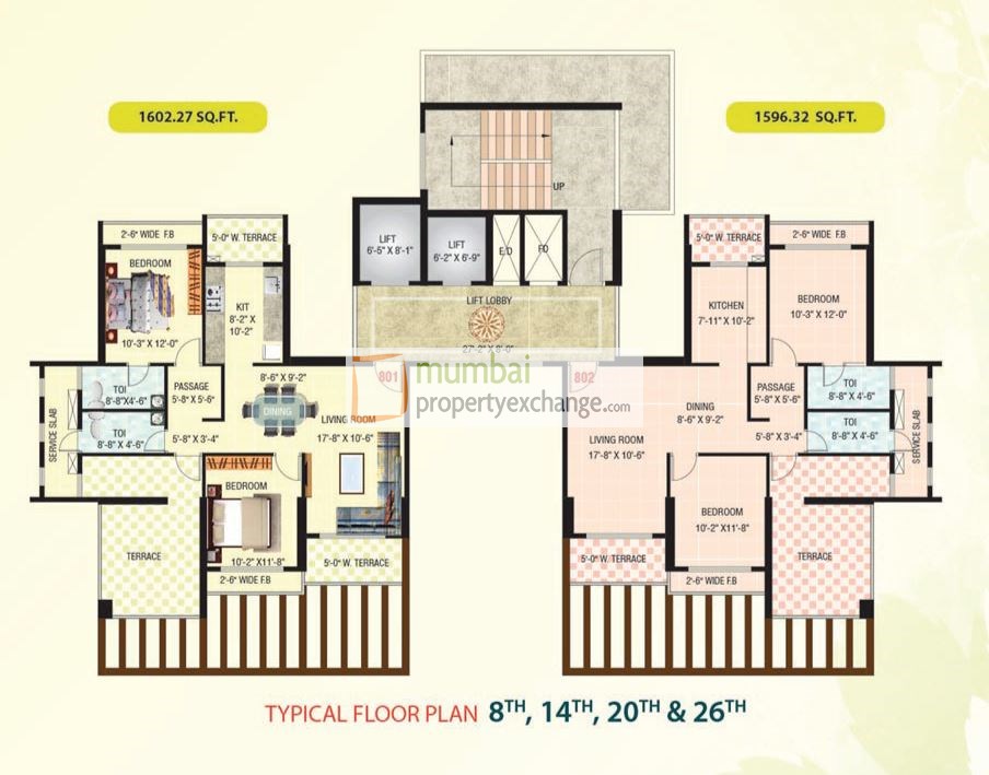 2 BHK Kinjal Paradise, Kharghar — for Sale