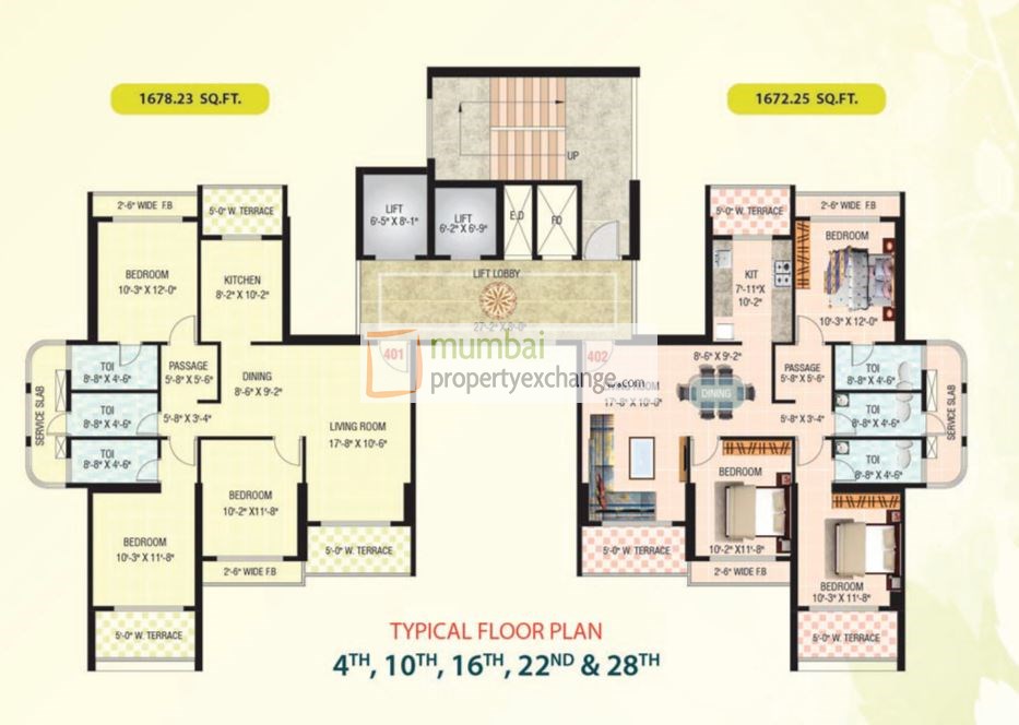 2 BHK Kinjal Paradise, Kharghar — for Sale