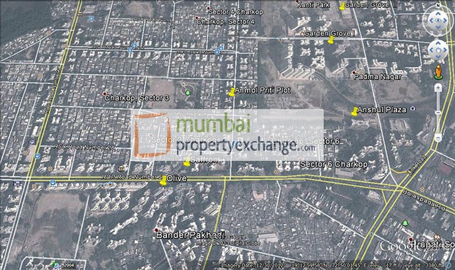 7098 Oth Google Earth - Anmol Priti, Kandivali West