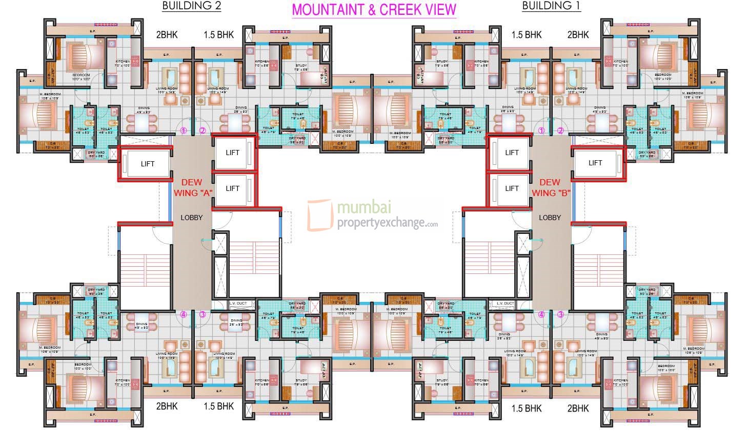 7111 Oth Floor Plan - Highland Haven, Thane West