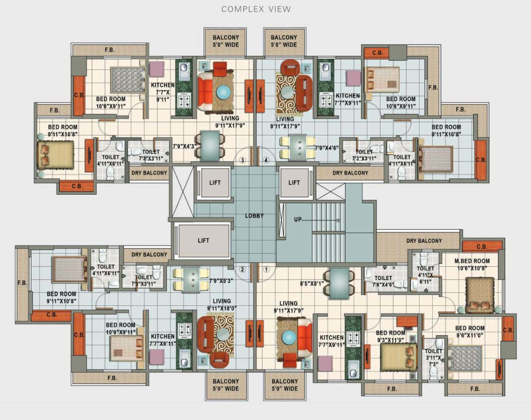 7145 Oth Floor Plan - Marigold, Malad West