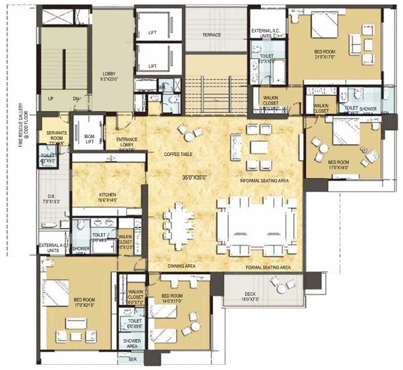 7159 Oth Floor Plan 1  - Vivant, Andheri West