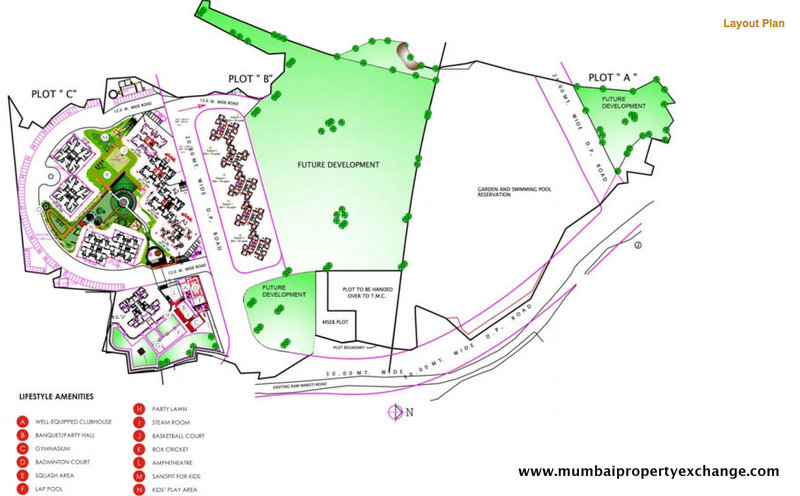 918 Oth Layout Plan - Runwal Garden City, Thane West