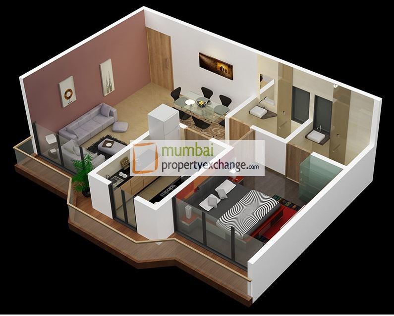 2 Mangal Prabha, Vile Parle East — for Rent