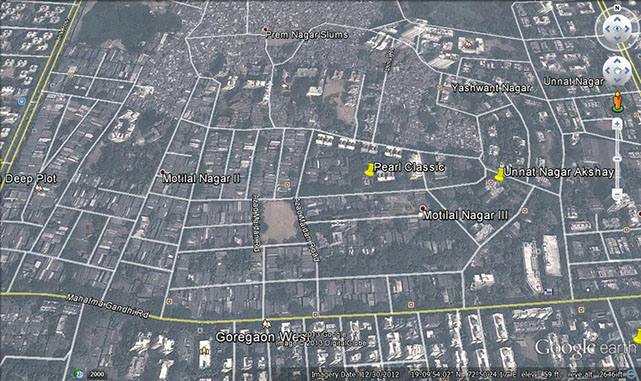 3 BHK Pearl Classic, Goregaon West — for Rent