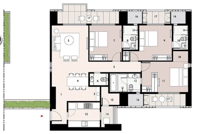 9277 Oth Floor Plan 11  - Lodha Enchante, Wadala