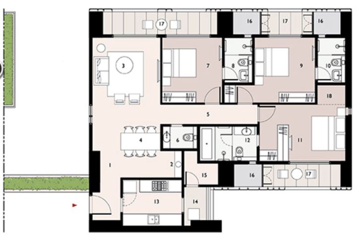 9277 Oth Floor Plan 9  - Lodha Enchante, Wadala