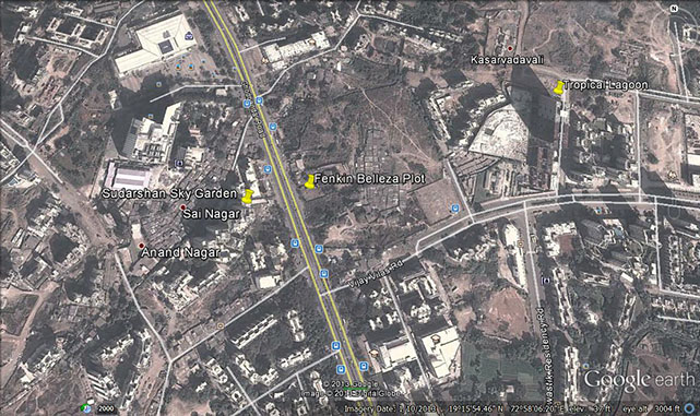 2 Fenkin Belleza, Thane West — for Rent