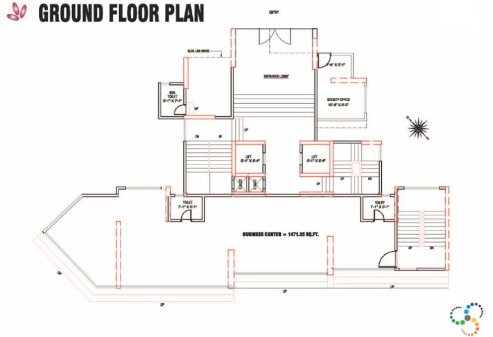 9348 Oth Floor Plan - Acropolis, Borivali West
