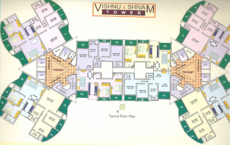 939 Oth Floor Plan - Vishnu Shivam Mall, Kandivali East