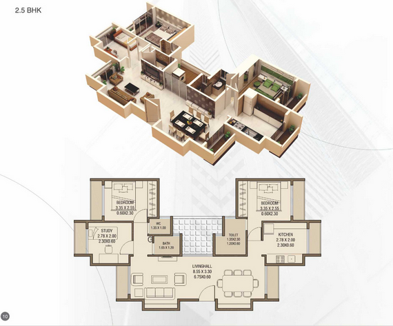 Kanakia Wallstreet, Andheri East — for Rent