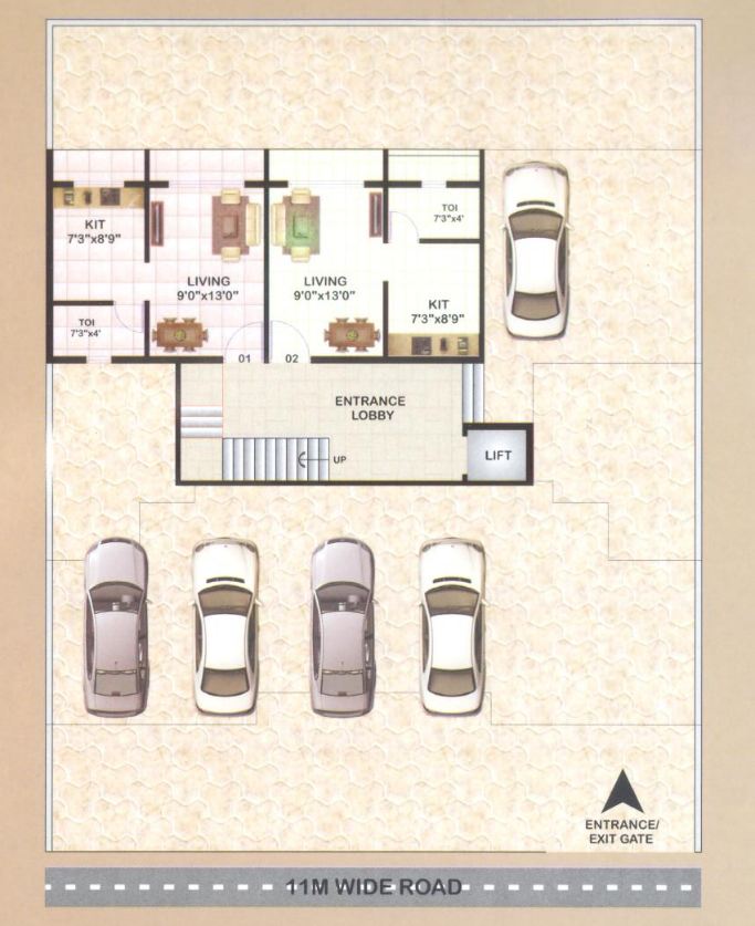 9478 Oth Gr. Floor Plan - Navdurga, Chembur