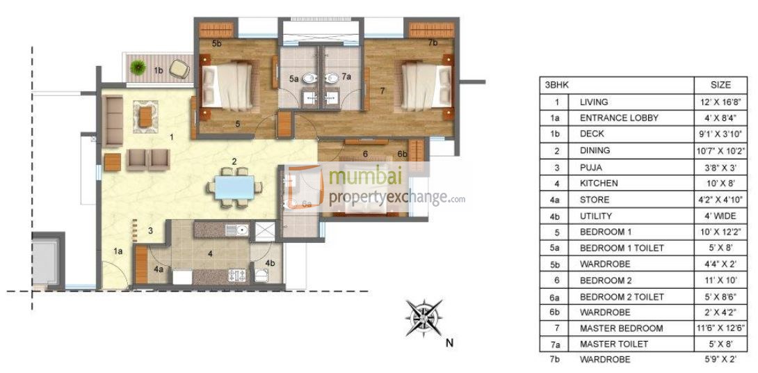 3 Lodha Luxuria Priva, Thane West — for Sale — photo 8
