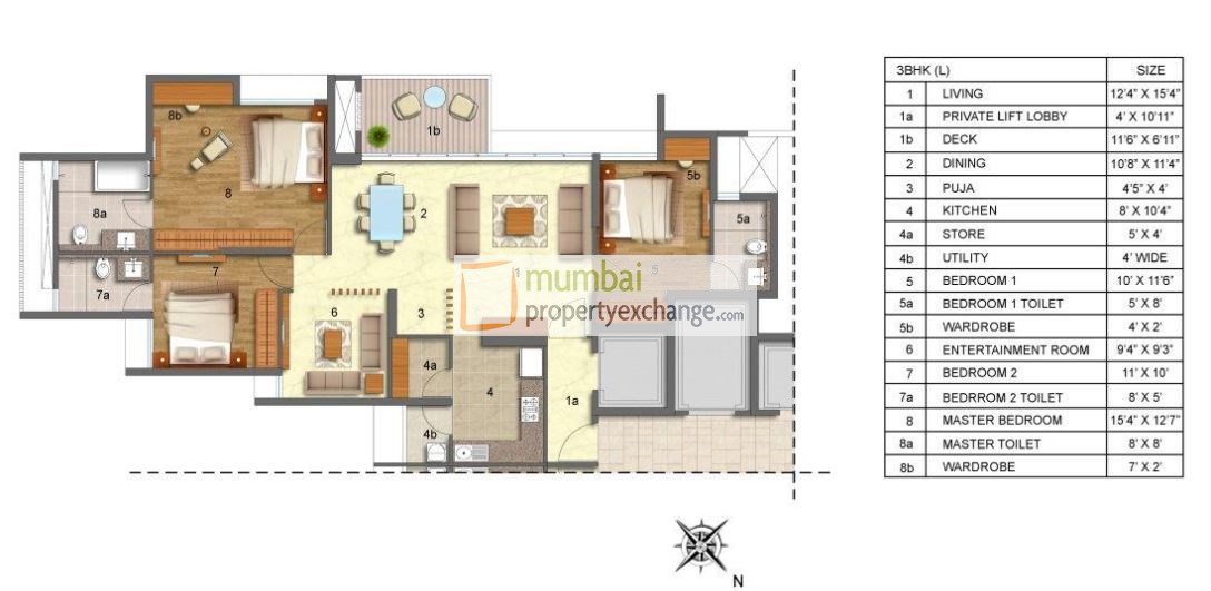 3 Lodha Luxuria Priva, Thane West — for Sale — photo 9