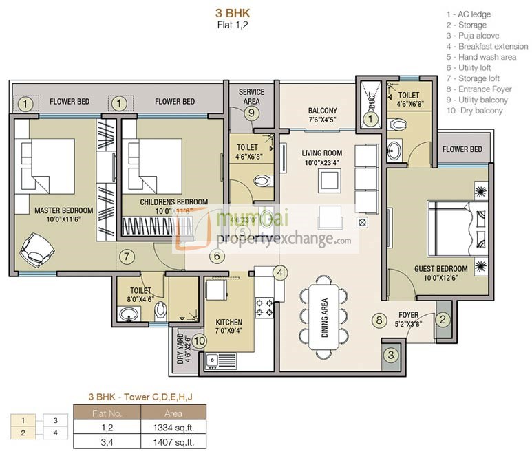 4 Kuber, Andheri West — for Rent