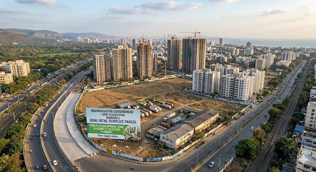 Maharashtra Clears Acquisition of BSNL and MTNL Land in Borivali
