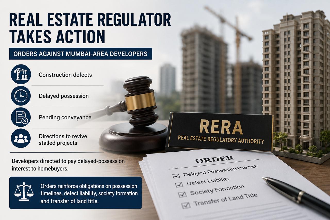 MahaRERA pulls up Mumbai builder again over defects and delayed conveyance