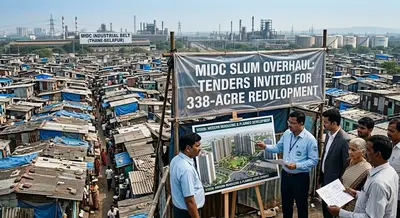 MIDC floats tenders to redevelop 338 acres of Thane-Belapur slums